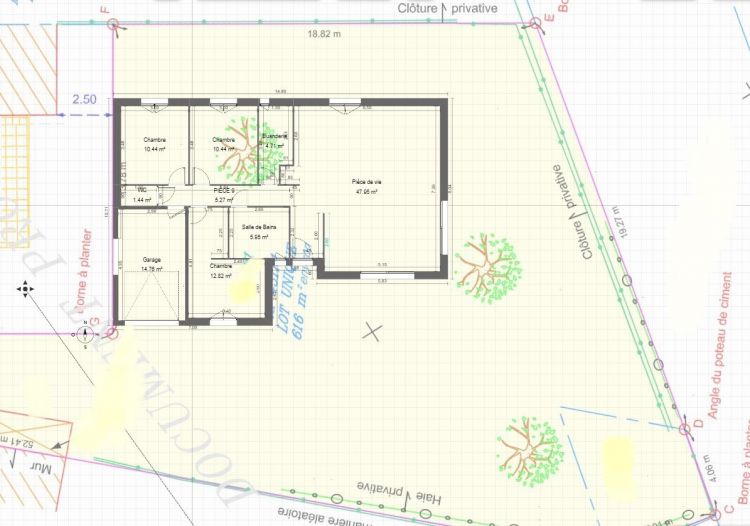 Vente terrain à Noyelles-Godault - Ref.HENIN1895 - Image 1