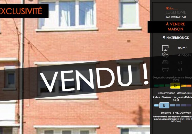 Vente maison à Hazebrouck - Ref.RDHAZ1641 - Image 1