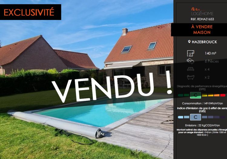 Vente maison à Hazebrouck - Ref.RDHAZ1653 - Image 1